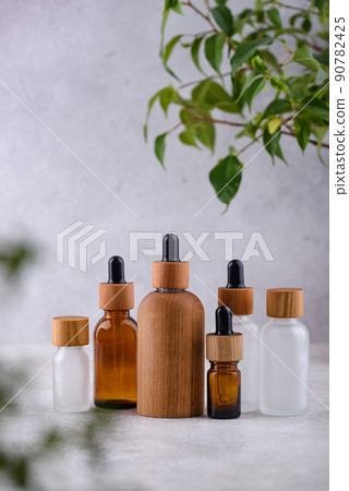 Eco friendly cosmetic bamboo bottle 90782425