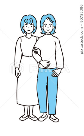 Whole body person Whole body person 90783396