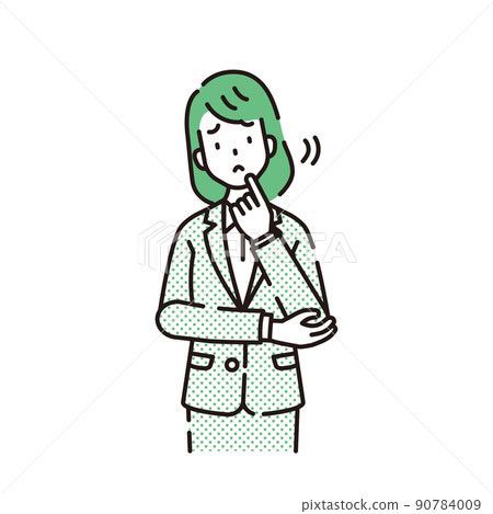 Line art person Line art person 90784009
