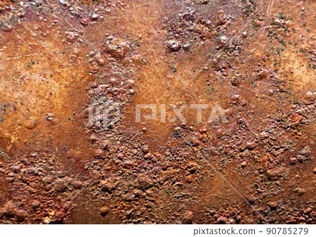 用於深度設計的無縫生鏽金屬質感 90785279