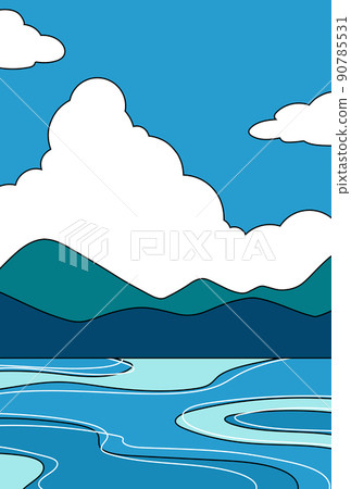 背景圖_海景觀 90785531