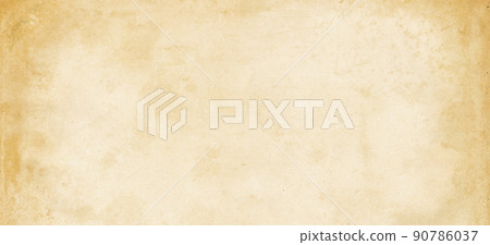 Old parchment paper. Banner texture 90786037