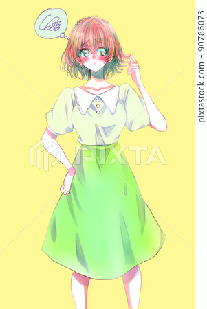 害羞的女人 害羞的女人 90786073