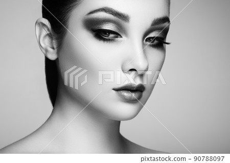 Beautiful woman face Beautiful woman face 90788097