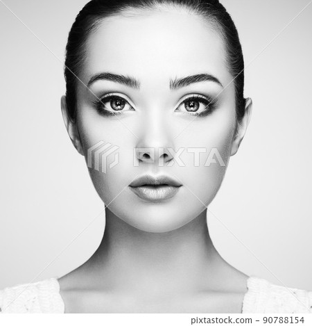 Beautiful woman face Beautiful woman face 90788154