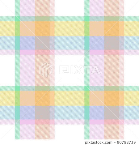Rainbow Plaid, checkered, tartan seamless pattern suitable for fashion textiles and graphics 90788739