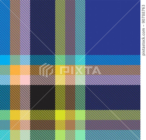 Rainbow Plaid, checkered, tartan seamless pattern suitable for fashion textiles and graphics Rainbow Plaid, checkered, tartan seamless pattern suitable for fashion textiles and graphics 90788763
