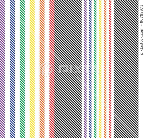 Rainbow Plaid, checkered, tartan seamless pattern suitable for fashion textiles and graphics 90788973