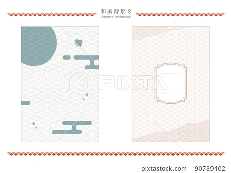 Japanese style background 2 90789402
