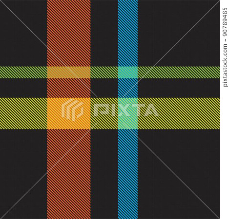 Rainbow Plaid, checkered, tartan seamless pattern suitable for fashion textiles and graphics Rainbow Plaid, checkered, tartan seamless pattern suitable for fashion textiles and graphics 90789485