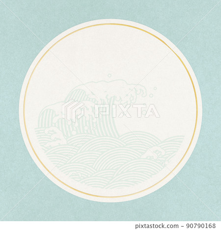 Round window wave pattern 90790168