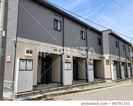 新建出租公寓的外觀圖 新建出租公寓的外觀圖 90791281