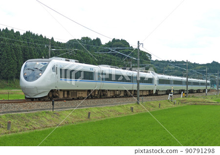 北陸本線牛屋大正寺 JR 西 681 系列 T16 + T07 組織（金澤）雷鳥 90791298