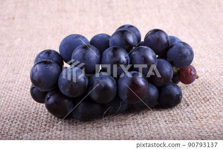 Fresh organic black grape. Country style. Fresh organic black grape. Country style. 90793137