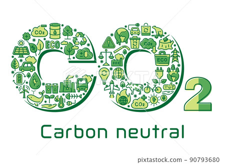 CO2 carbon neutral 90793680