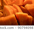 Sliced Watermelon on Display 90794098