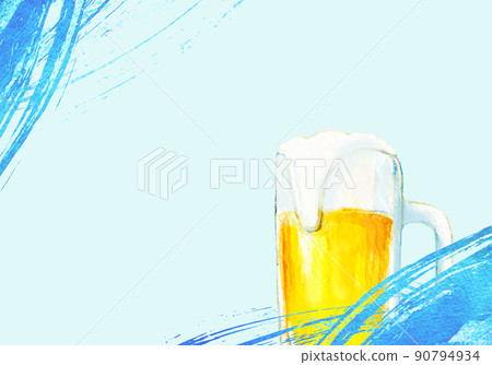 Draft beer background material 90794934