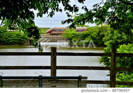 鐵路私營鐵路:東武日光線特快華嚴號32 100系列101F 鐵路私營鐵路:東武日光線特快華嚴號32 100系列101F 90796407
