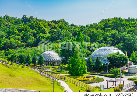 綠意盎然的倉池公園<愛知縣豐田市> 90796424