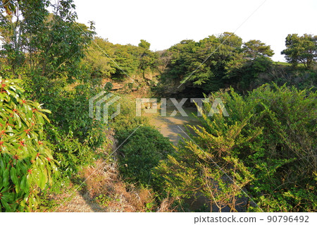 Jeju Seongeup Green Tea Field Natural Cave, Cave, Natural Cave, Summer, Jeju Seongeup Green Tea Field Natural Cave, Cave, Natural Cave, Summer, 90796492