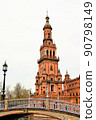 Seville Spanish square 90798149