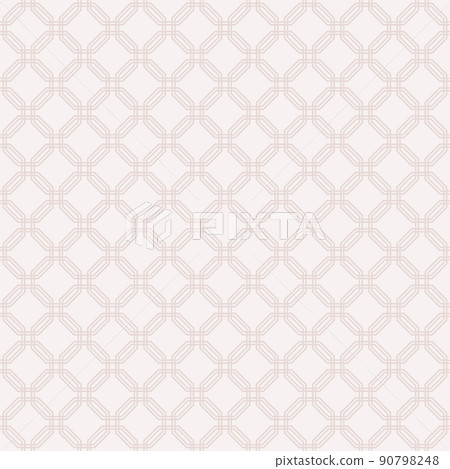 Seamless Vector Abstract Pattern With Octagonal Shapes 90798248