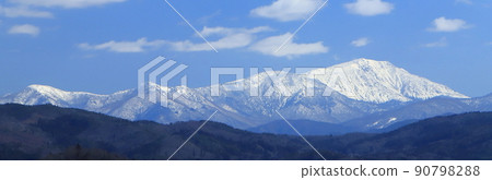 Mt. Hayachine 2022 in spring Mt. Hayachine 2022 in spring 90798288