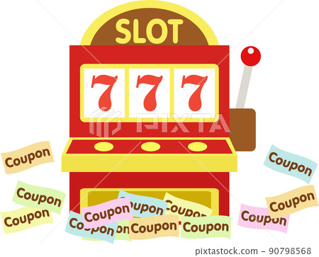 Slot machine that gives out coupons 90798568