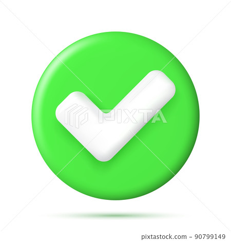 3D Right Button in Circle Shape. 3D Right Button in Circle Shape. 90799149