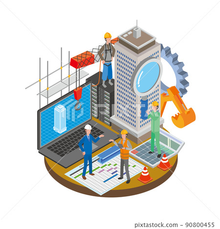 建築施工圖 90800455