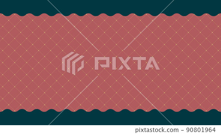 別緻的格子上的點和波浪的背景圖像 90801964