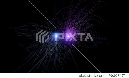 3d abstract neon data background. Colored glowing energy lines, spheres and pulses on an empty black background. Wallpaper, technology, visual, composition, web, internet data concept. 3d abstract neon data background. Colored glowing energy lines, spheres and pulses on an empty black background. Wallpaper, technology, visual, composition, web, internet data concept. 90802471