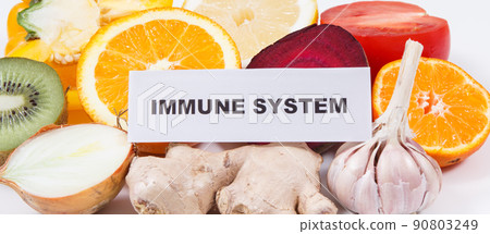 Fresh fruits and vegetables as source natural vitamins and minerals Fresh fruits and vegetables as source natural vitamins and minerals 90803249