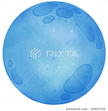 Cosmonaut in space. Astronaut spacecraft rocket in open space watercolor icon png 90803506