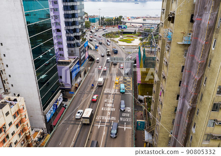 Causeway Bay, Hong Kong 11 November 2021 90805332