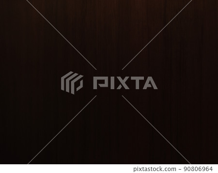 Background image of the surface of a black-brown board with delicate vertical wood grain 90806964