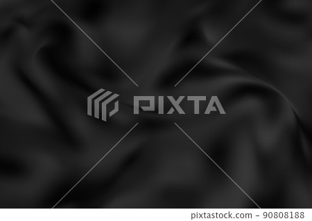 Abstract dark background wavy silk dark gray poster design 90808188