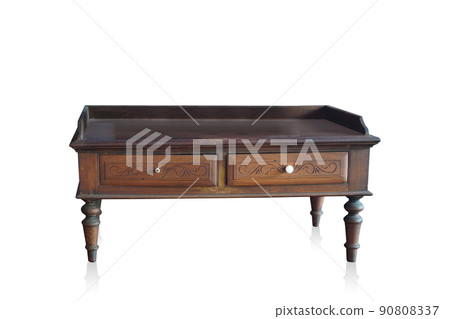 antique wooden cabinet on white background, object, vintage, decor, modern, furniture, copy space antique wooden cabinet on white background, object, vintage, decor, modern, furniture, copy space 90808337