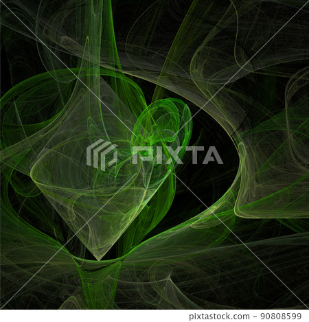 bright abstract linear background, green digital drawing on black, graphics, design bright abstract linear background, green digital drawing on black, graphics, design 90808599