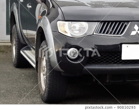 汽車圖像日本皮卡車三菱 Triton 90810293