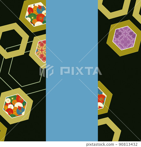 Japanese style background material 90813432