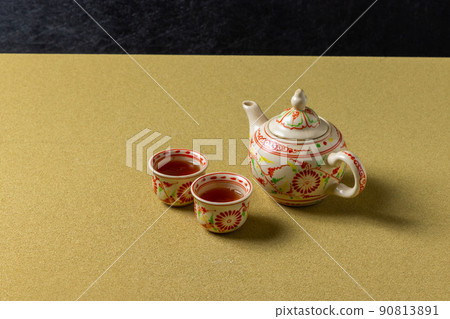 Chinese tea set Set of the Chinese tea 90813891
