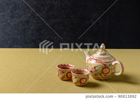 Chinese tea set Set of the Chinese tea Chinese tea set Set of the Chinese tea 90813892