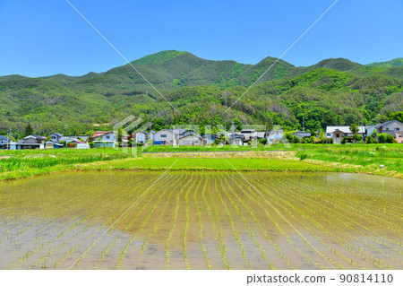 長野縣築北村西條周邊風景（長野縣築北村）[2022.6] 90814110