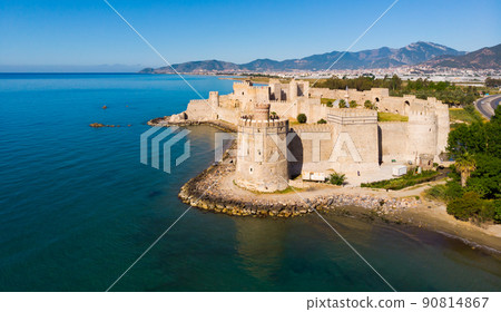 Bird's eye view of Mamure Castle, Turkey Bird's eye view of Mamure Castle, Turkey 90814867