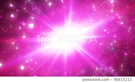 Triangle Glitter Luminous Effect Pink 90815213