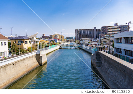 Near the mouth of the Ashida River in Takaishi City, Osaka Prefecture 90815830