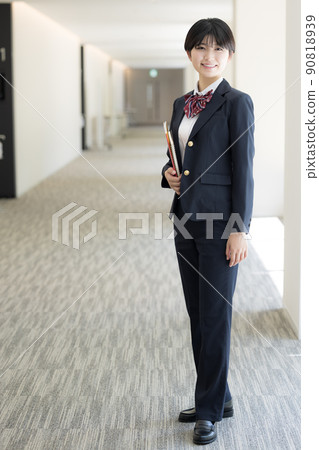 Pants-style high school girls shooting cooperation "LINK FOREST" Pants-style high school girls shooting cooperation "LINK FOREST" 90818939