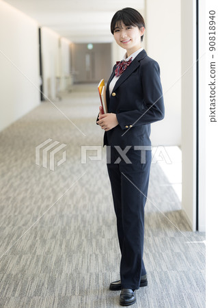 Pants-style high school girls shooting cooperation "LINK FOREST" Pants-style high school girls shooting cooperation "LINK FOREST" 90818940