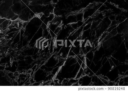 Black grey marble texture background with high resolution, top view of natural tiles stone floor in luxury seamless glitter pattern for interior decoration. 90819248